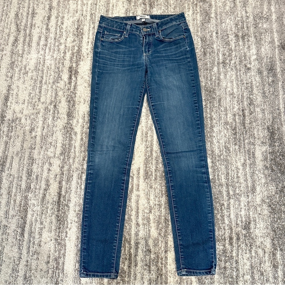 Paige Women's Verdugo Ultra Skinny Jeans in Blue Color sz 27